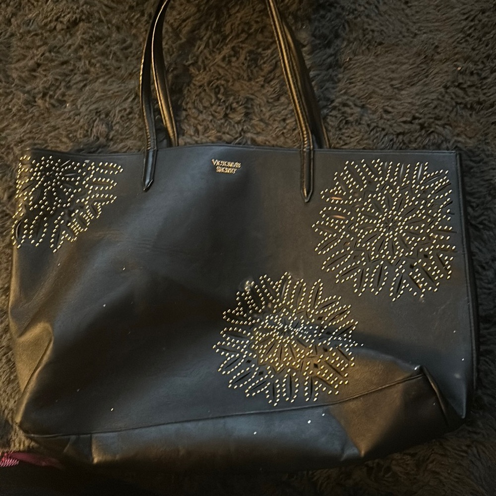 Black Victoria’s Secret shoulder bag